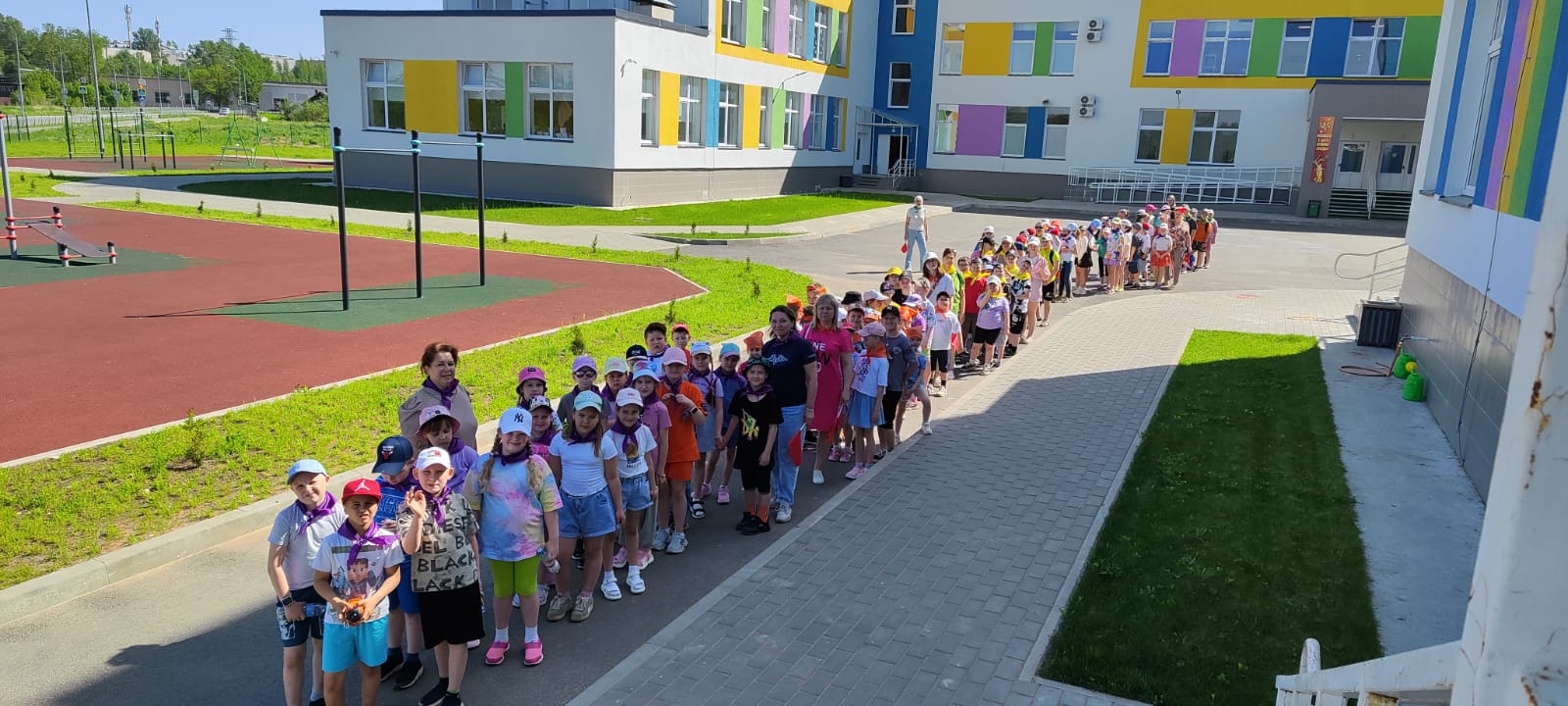 Открытие летнего лагеря &amp;quot;Зелёная волна&amp;quot;.